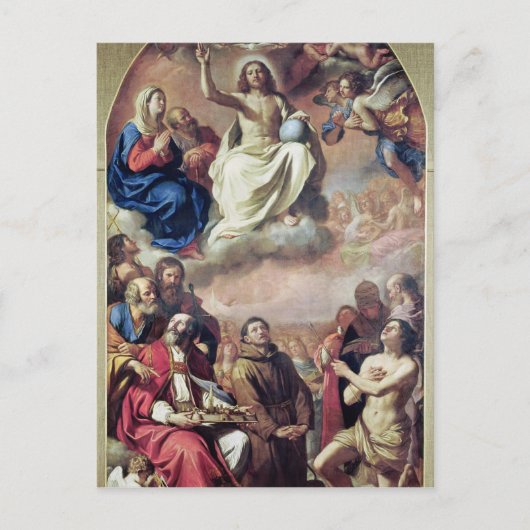 The Glory of the Saints, 1645-47 Briefkaart (Voorkant)