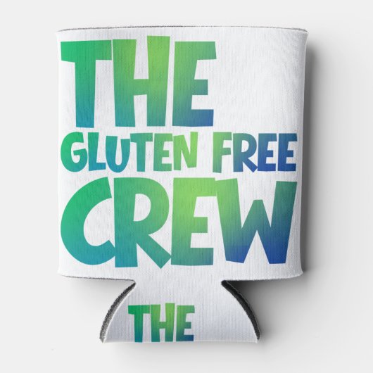 The Gluten Free Crew Blikjeskoeler (Voorkant)