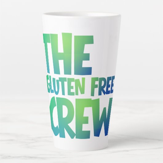 The Gluten Free Crew Latte Mok (Voorkant)