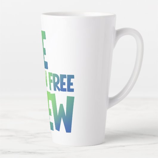 The Gluten Free Crew Latte Mok (Rechts)