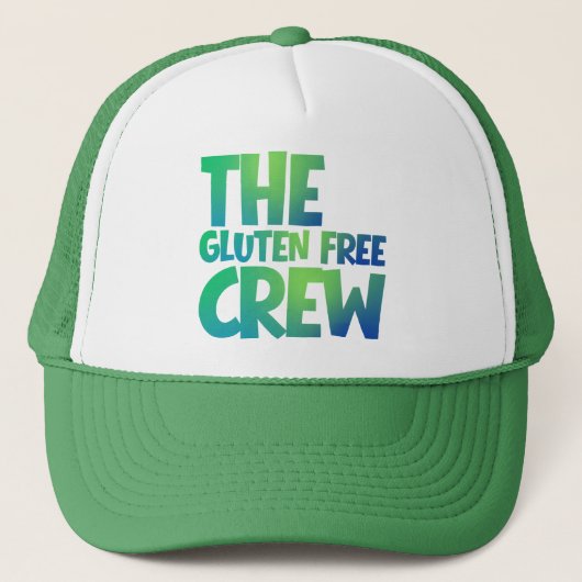 The Gluten Free Crew Trucker Pet (Voorkant)
