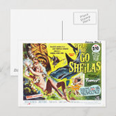 The Go-Sheilas May7 2011 show flyer Briefkaart (Voorkant / Achterkant)