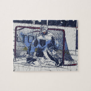 The Goal Keeper - Ice Hockey Goalie Legpuzzel