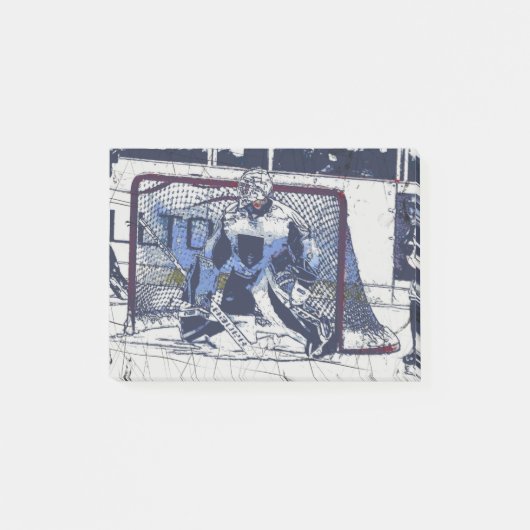 The Goal Keeper - Ice Hockey Goalie Post-it® Notes (Voorkant)