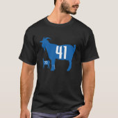 The GOAT - Dirk Nowitzki en Luka Doncic T-shirt (Voorkant)