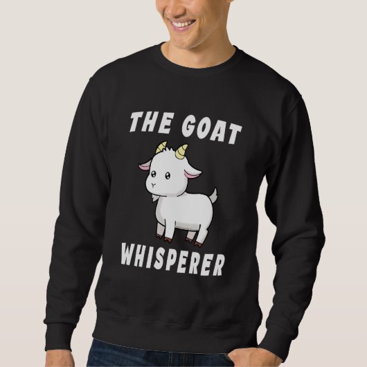 The Goat Whisperer Goat Farmer Trui (Voorkant)