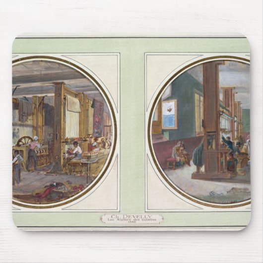 The Gobelins Workshop, 1840 Muismat (Voorkant)