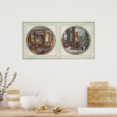 The Gobelins Workshop, 1840 Poster (Keuken)