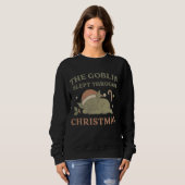 The Goblin Slept Through Christmas Women’s Sweatsh Trui (Voorkant volledig)