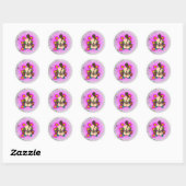 The Goddess2 Ronde Sticker (Vel)