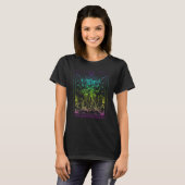 The Goddess Hecate Tarot Card Triple Moon Witch T-shirt (Voorkant volledig)