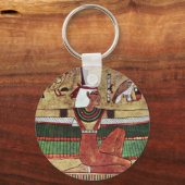The Goddess Isis, by Ägyptischer Maler Um 1360 Sleutelhanger (Voorkant)
