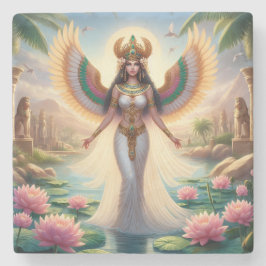 The Goddess Isis is All Things to All Men Stenen Onderzetter