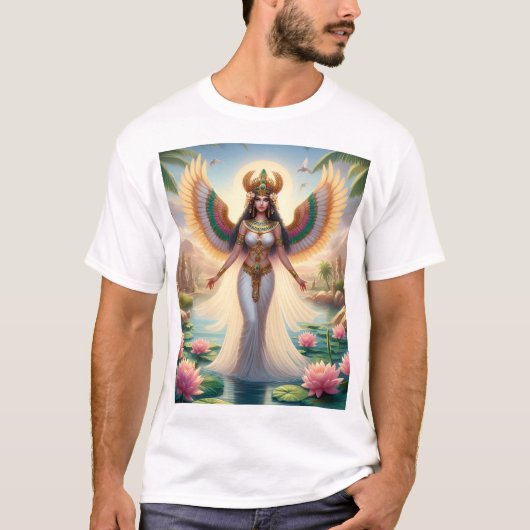 The Goddess Isis is All Things to All Men T-shirt (Voorkant)