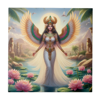 The Goddess Isis is All Things to All Men Tegeltje