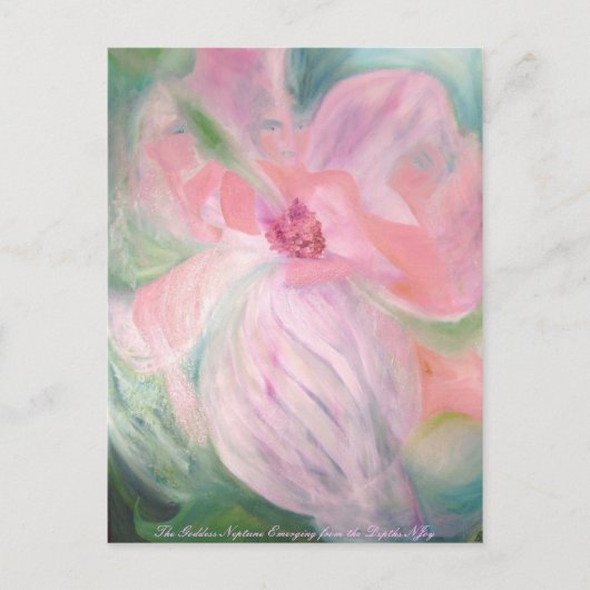 The Goddess Neptune Emerging from the Depths Briefkaart (Voorkant)