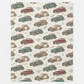 The Godfather Vintage Muscle Cars Fleece Deken
