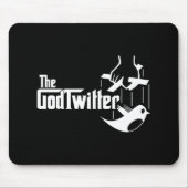 The GodTwitter Mousepad Muismat (Voorkant)