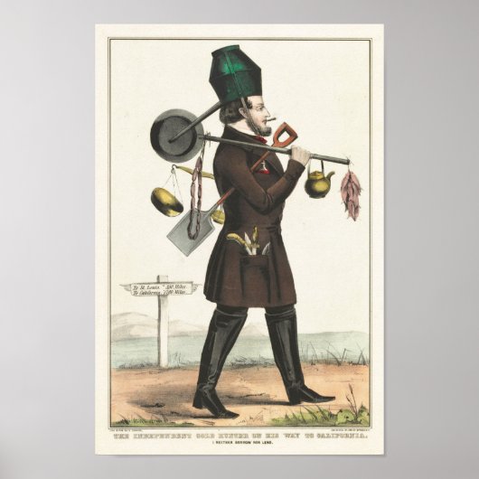 The Gold Hunter Poster (Voorkant)