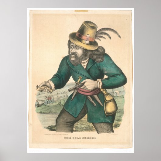 The Gold Seeker (0638A) Poster (Voorkant)