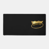 The Gold Tier Gaming Desk Mat (Voorkant)