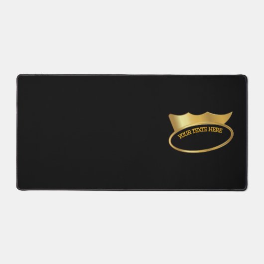The Gold Tier Gaming Desk Mat (Voorkant)