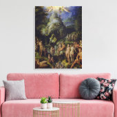 The Golden Age, c.1570 (olie op het paneel) Canvas Afdruk (Insitu (Woonkamer))