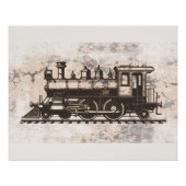 The golden age of steam perfect poster (Voorkant)