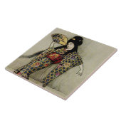 “The Golden Comb” by Warwick Goble Tegeltje (Zijkant)