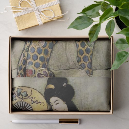 "The Golden Comb" van Warwick Goble Tissuepapier (Geschenk)