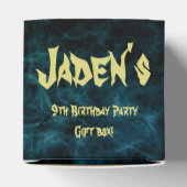 The Golden Dragon Birthday Favors Box Bedankdoosjes (Bovenkant)