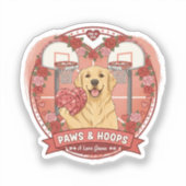 The golden Game of Love Sticker (Voorkant)