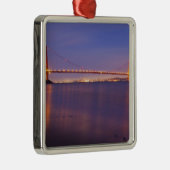 The Golden Gate Bridge at dusk from Kirby Cove Metalen Ornament (Rechts)