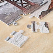 The Golden Gate Bridge - San Francisco California Legpuzzel (Zijkant)