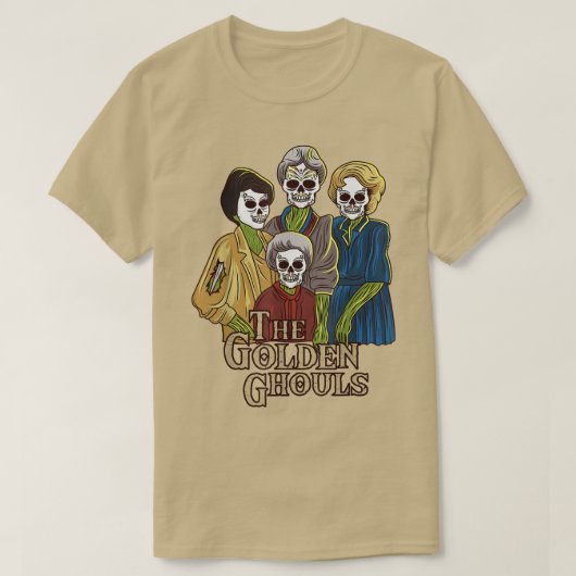 The Golden Ghouls Halloween Funny Gift 275 T-shirt (Design voorkant)