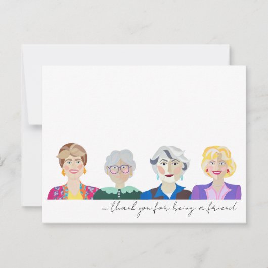 The Golden Girls Notecards Bedankkaart (Voorkant)