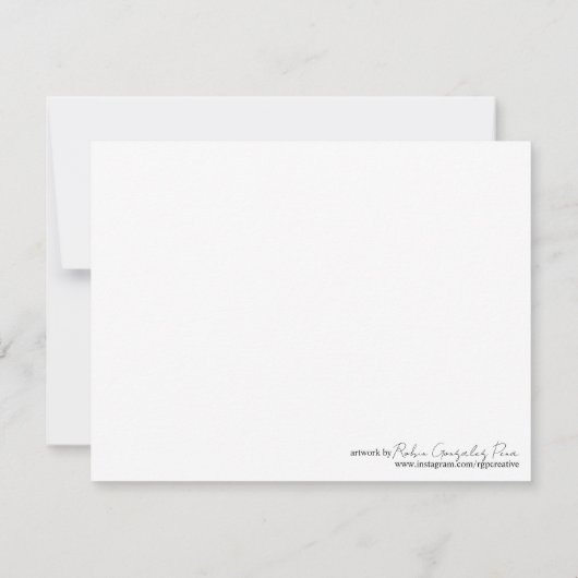 The Golden Girls Notecards Bedankkaart (Achterkant)