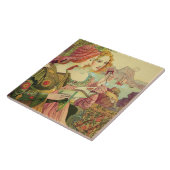 The Golden Legend, 1897, uit 'L'Estampe Moderne', Tegeltje (Zijkant)