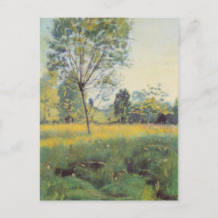 The Golden Meadow (door Ferdinand Hodler) Briefkaart