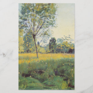 The Golden Meadow (door Ferdinand Hodler) Briefpapier