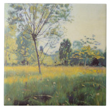 The Golden Meadow (door Ferdinand Hodler)