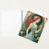 The Golden Nymph Art Nouveau Planner (Display)