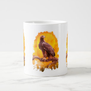 "THE GOLDEN ONE" 3 Gouden Eagles 20 oz Grote Koffiekop