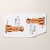 The Golden Rules Hand Towel Handdoek (Handdoek)