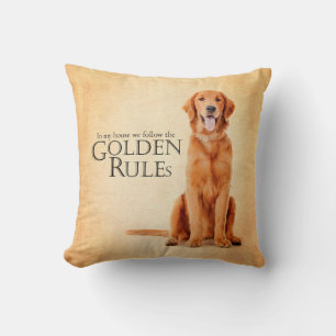 The Golden Rules Pillow Kussen