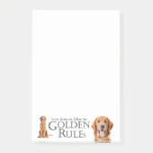 The Golden Rules Post-It Notes (Voorkant)