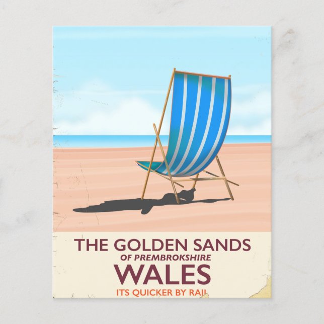 The Golden Sands of Pembrokeshire, Wales (Voorkant)