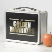 The Golden Warriors Metal Lunch Box (In situ)