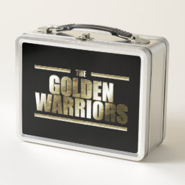 The Golden Warriors Metal Lunch Box