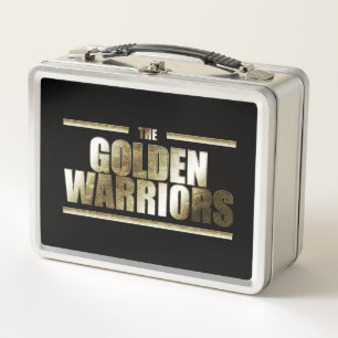 The Golden Warriors Metal Lunch Box
